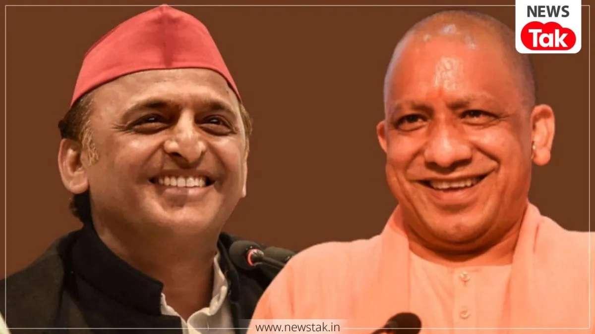 योगी आदित्यनाथ और अखिलेश  यादव 