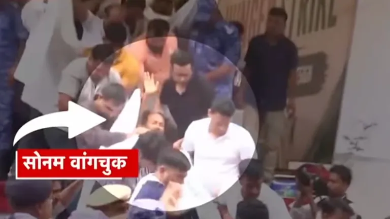 जंतर-मंतर पर बढ़ा तनाव! 20 दिन से भूख हड़ताल पर बैठे सोनम वांगचुक अस्पताल में भर्ती, पुलिस ने खाली कराया प्रदर्शन स्थल NewsTak