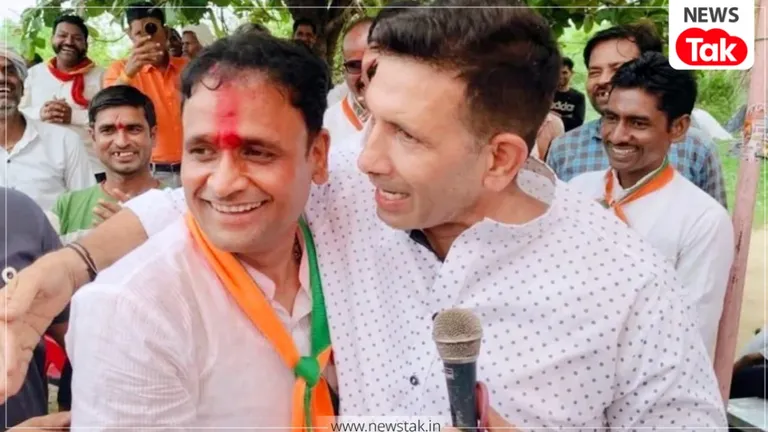 Datia Bypoll: कांग्रेस के मंच से बीजेपी प्रत्याशी ने मांग लिए वोट! जीतू पटवारी ने ली चुटकी तो गूंज उठे ठहाके, वीडियो वायरल Datia By Election
