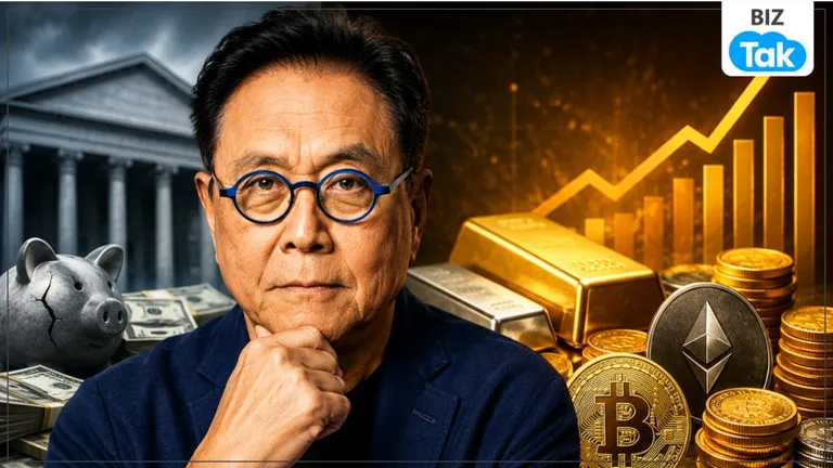 Robert Kiyosaki : सोना, चांदी, बिटकॉइन या बैंक. दौलत बचाने पर कियोसाकी की बड़ी बात. NewsTak