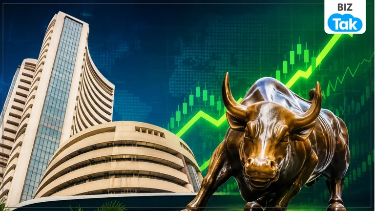 Stock Market Rally: 600 अंक उछला Sensex, जानिए बाजार में तेजी के पीछे क्या हैं बड़े ट्रिगर ? NewsTak