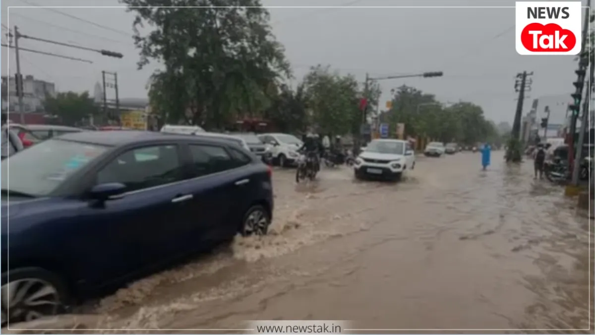 गुरुग्राम में मूसलाधार बारिश से हालात बेकाबू