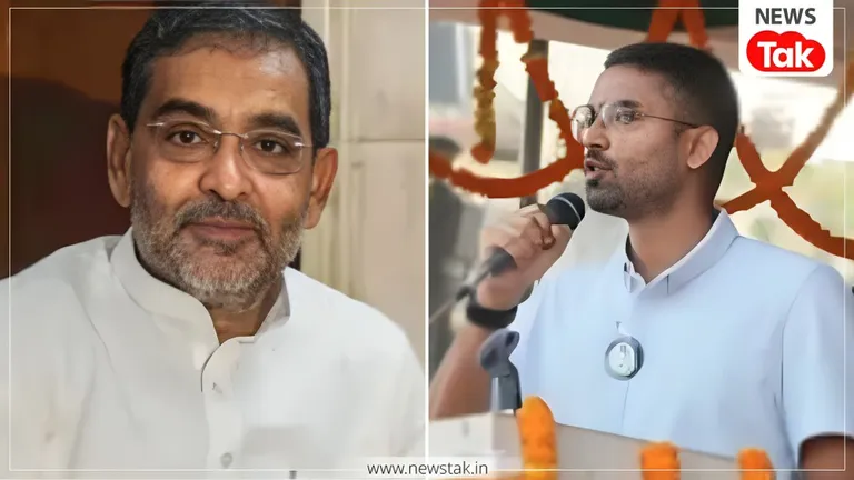 दीपक प्रकाश को MLC बनाने के पीछे क्या थी रणनीति? पिता उपेंद्र कुशवाहा ने बताई अंदर की पूरी कहानी दीपक प्रकाश के मंत्री पद पर मंडराया संकट