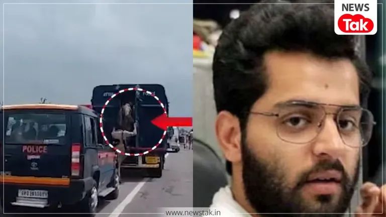 जालौन में अचानक क्यों रुका अतीक के बेटे अली का काफिला? भाई अबान की मिट्टी में शामिल होने झांसी से निकला था प्रयागराज अली अहमद