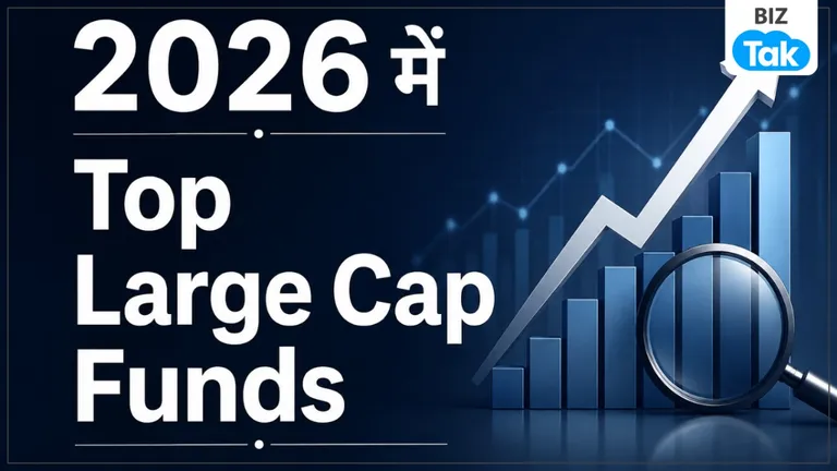 2026 में Top Large Cap Funds: Quant सबसे आगे, ₹10,000 की SIP से कितना बना पैसा? NewsTak