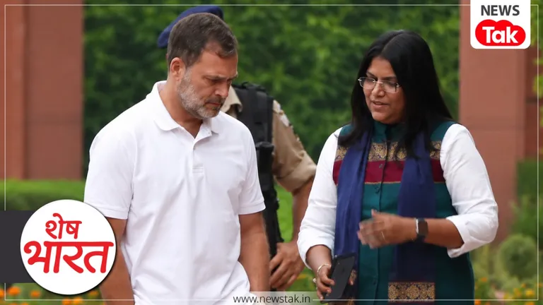 Shesh Bharat: कौन हैं जेबी माथेर? संसद में राहुल गांधी संग वायरल वॉक से चर्चा में आईं केरल की सांसद jebi mather
