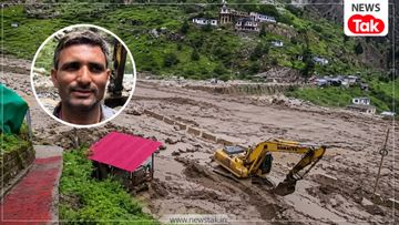 Tamak Nala Flood Pokland Machine Operator Viral Video पोकलैंड ऑपरेटर जोगिंदर ने कैमरे पर सुनाई पूरी कहानी