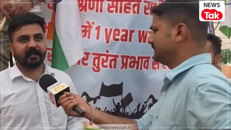 जयपुर के शहीद स्मारक पर भड़का बेरोजगारों का गुस्सा, जानिए किस नियम को लेकर अड़े अभ्यर्थी जयपुर के शहीद स्मारक पर भड़का बेरोजगारों का गुस्सा