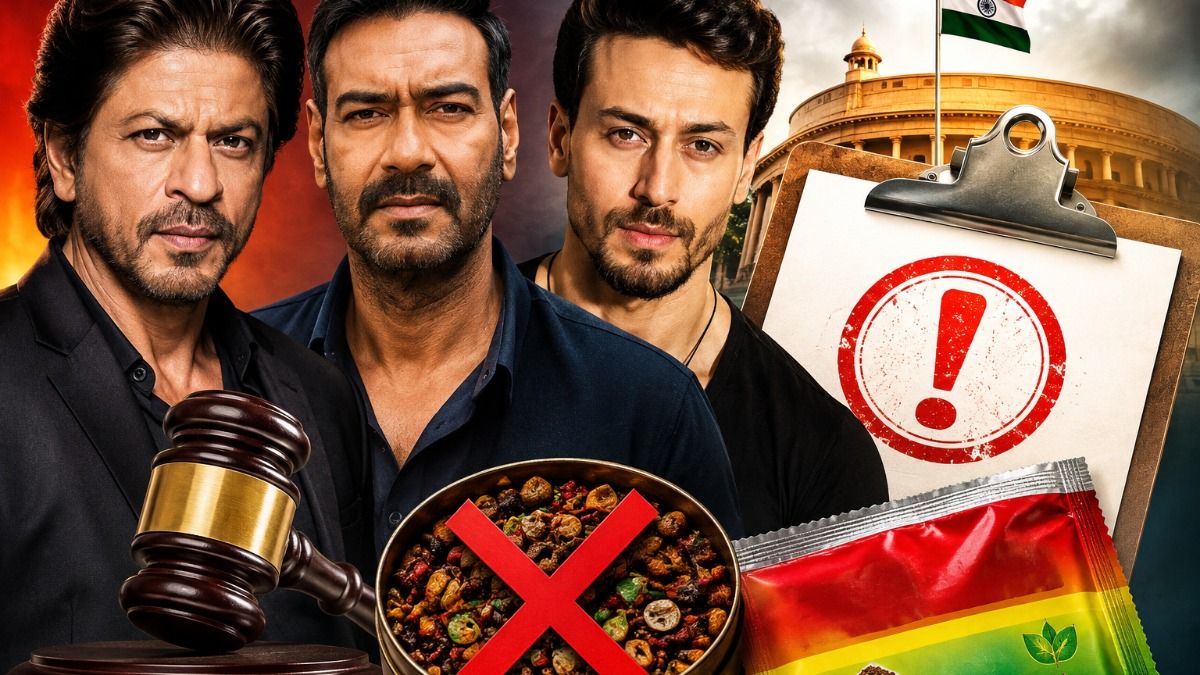 पान मसाला विज्ञापन पर सरकार का बड़ा एक्शन, शाहरुख, अजय और टाइगर की बढ़ी मुश्किलें, FDA ने भेजा नोटिस