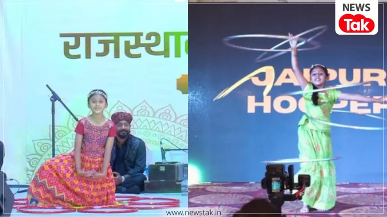 तीज की सवारी में छाया 9 साल की सिनाया का जादू, 'जयपुर हूपर' के नाम से सोशल मीडिया पर मचाया तहलका, जानें कौन हैं ये सिनाया बियानी