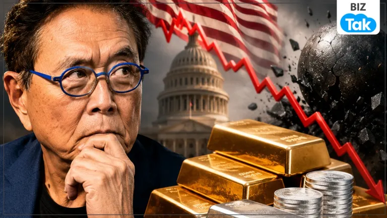 रॉबर्ट कियोसाकी की बड़ी चेतावनी: US Debt जल्द पहुंचेगा $40 ट्रिलियन! बोले- कैश नहीं, सोना-चांदी पर भरोसा NewsTak