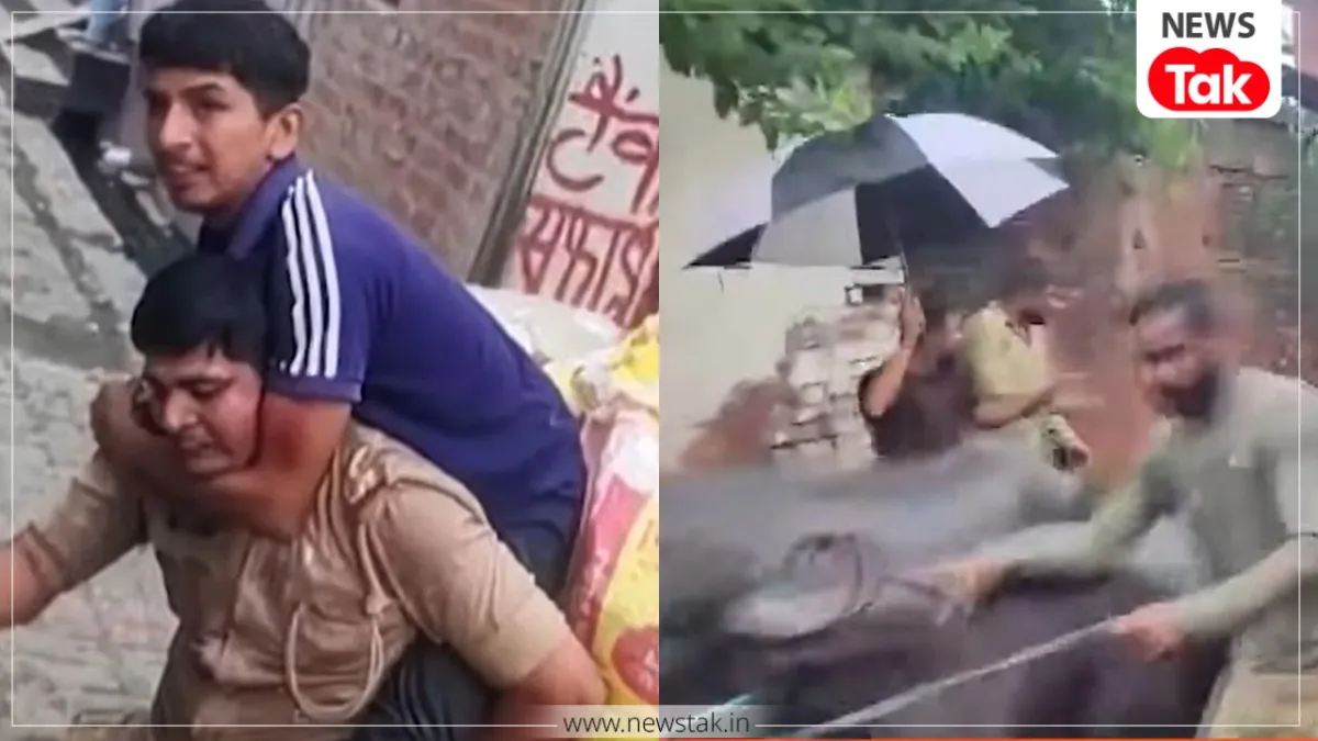 पुलिस पर हमला करने वालों के खिलाफ तगड़ा एक्शन