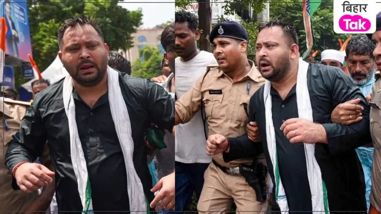 क्या प्रशांत किशोर के डर से मैदान में उतरे तेजस्वी? छात्रों के मुद्दे पर मार्च, लेकिन आंदोलन में छात्र क्यों नहीं ? NewsTak