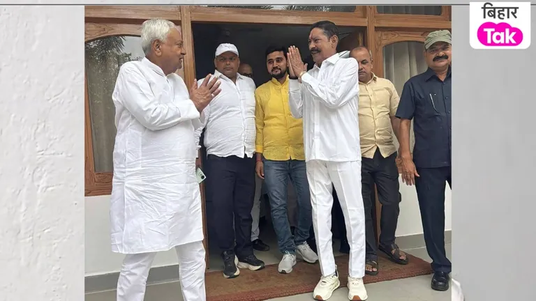 अनंत सिंह की नीतीश कुमार से बंद कमरे में हुई मुलाकात, सियासी गलियारों में चर्चाएं तेज! Anant Singh Meets Nitish Kumar