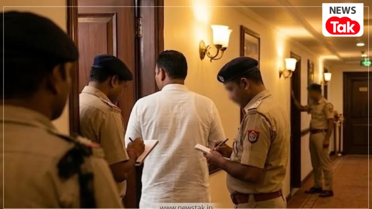 चाचौड़ा के 'राज पैलेस' होटल पर पड़ा पुलिस का छापा,