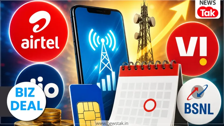 BIZ DEAL : सिर्फ 4 रुपये रोज में 300 दिन तक रिचार्ज की छुट्टी, जानिए 495GB Data वाला धांसू प्लान NewsTak