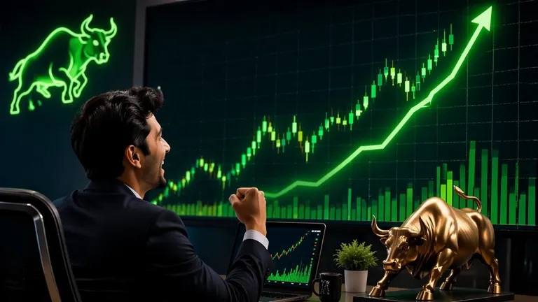 Stock Market Today: शेयर बाजार की मजबूत शुरुआत, सेंसेक्स 300 अंक उछला, इन शेयरों में जोरदार तेजी NewsTak