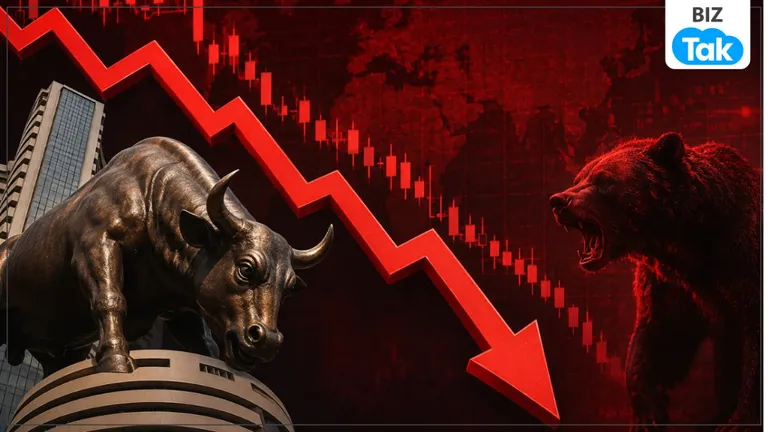 Stock Market : बाजार खुलते ही बिकवाली हावी, निजी बैंक संभले, मेटल शेयरों पर सबसे ज्यादा दबाव NewsTak