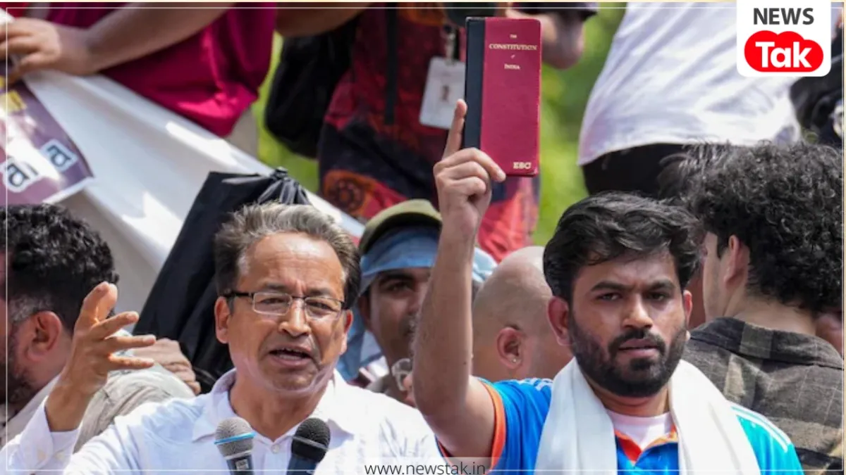 Sonam Wangchuk on CJP Protest