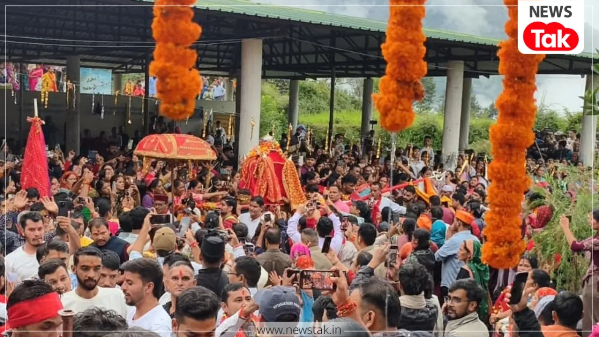 मायके से ससुराल कैलास के लिए विदा हुईं मां नंदा