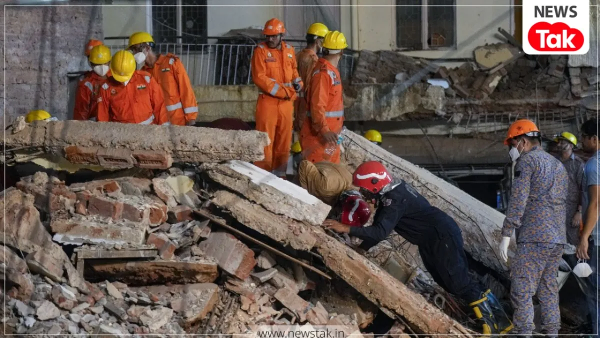 Satya Niketan Building Collapse