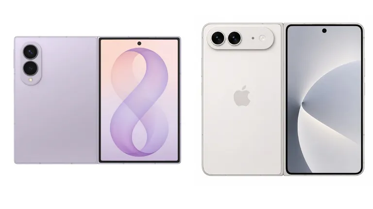 iPhone Duo vs Galaxy Z Fold8: Apple ने मारी फोल्डेबल सेगमेंट में एंट्री, Samsung से कितना अलग है नया iPhone? NewsTak
