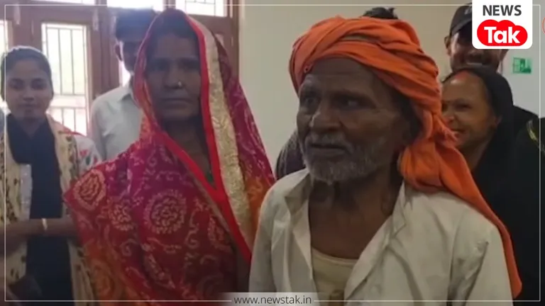 बाराबंकी: 80 साल के मेवालाल और 75 साल की फूलमती ने राष्ट्रीय लोक अदालत में एक दूसरे को पहनाई जयमाला, अब पता चली दोनों के अलग होने की कहानी 80 साल के बुजुर्ग ने 75 साल की पत्नी को पहनाई जयमाला, खत्म हुआ विवाद