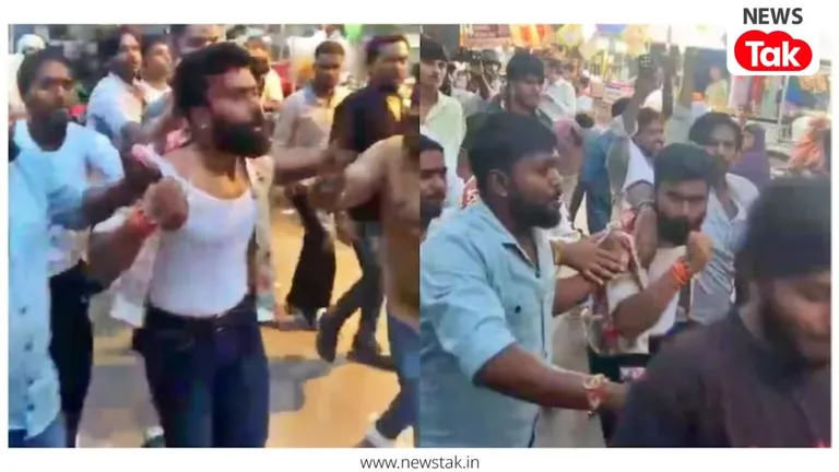 अलीगढ़ में करणी सेना नेता को दौड़ा-दौड़ाकर पीटा! 'जय भीम' के लगवाए नारे, जानें क्या है पूरा मामला अलीगढ़ से आया हैरान करने वाला मामला