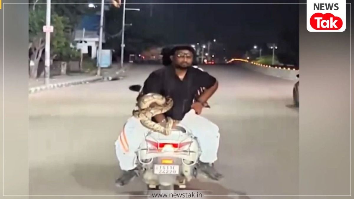 हैदराबाद का वायरल वीडियो