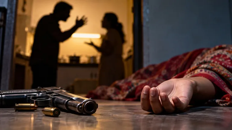 दिल्ली: पत्नी को लगी गोली, पति बोला- उसने खुद को मारी... फिर पड़ोसियों ने जो किया, खुल गया पूरा मामला Delhi Tigri case
