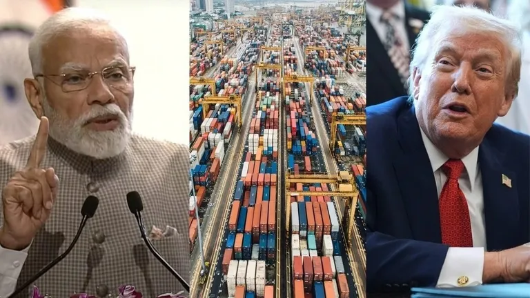 Trump Tariff : भारत पर 100% अमेरिकी टैरिफ का खतरा बढ़ा, जानिए रूस के तेल से कैसे जुड़ा है पूरा मामला Trump 100% Tariff Impact India