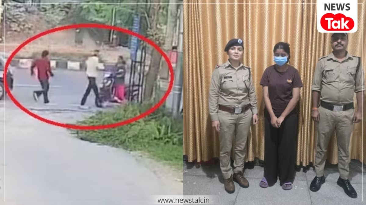 जबरन गाड़ी में बिठाने के मामले में पुलिस ने चाहत उर्फ अन्नू को किया अरेस्ट