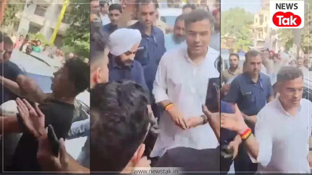 प्रवेश वर्मा पर युवक को थप्पड़ मारने का आरोप