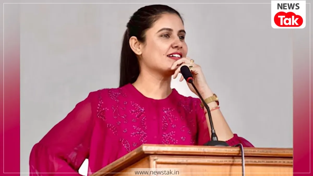 राजस्थान की गायत्री बिश्नोई और कांग्रेस MLA सुखपाल खैरा में विवाद.