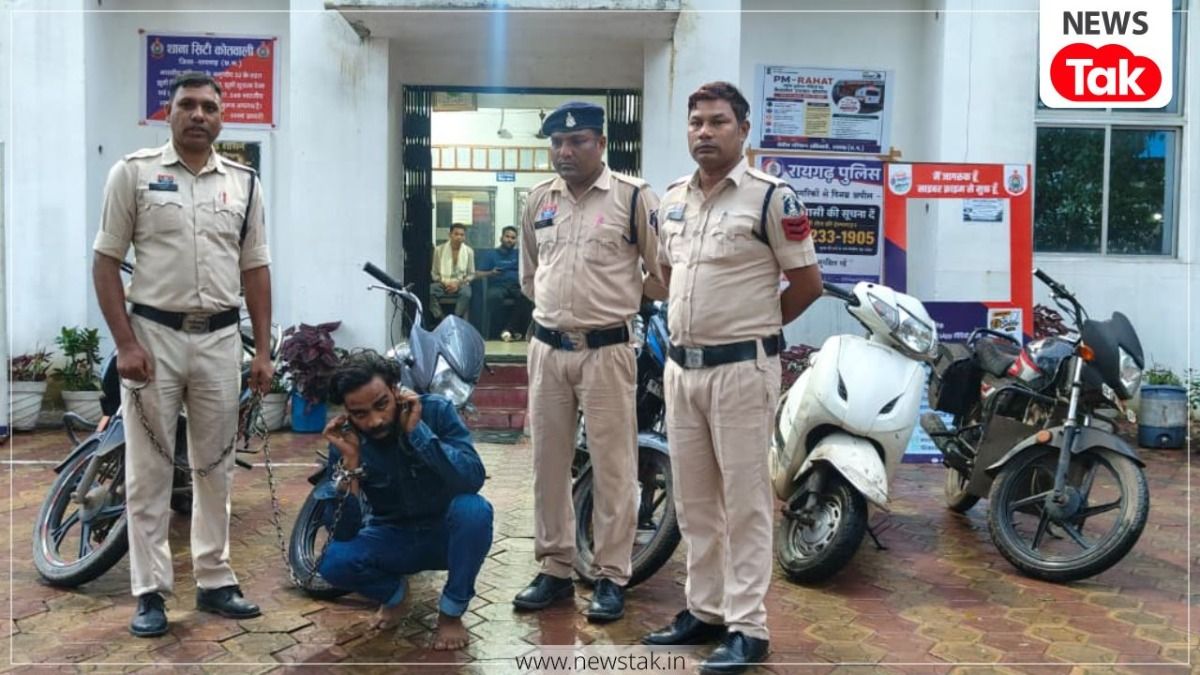 पांच वाहन चोरी के मामलों से उठा पर्दा