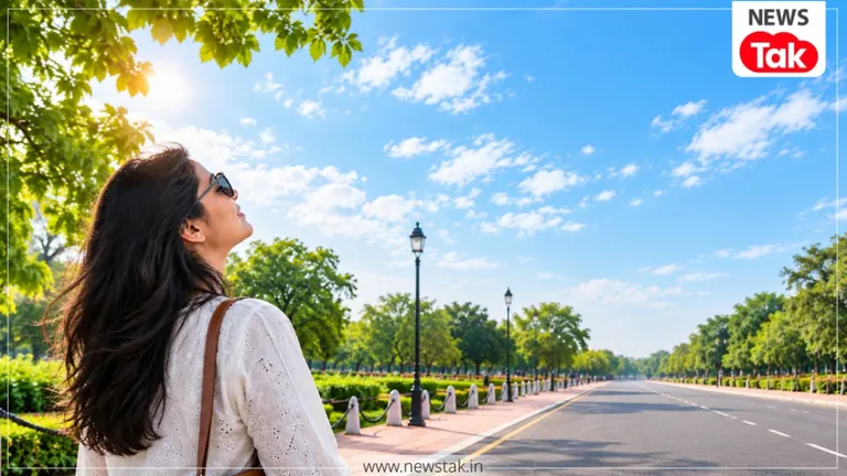 Delhi weather update: दिल्ली में गुलाबी ठंड की आहट के साथ बदला मौसम, जानिए 30 सितंबर को कैसा रहेगा आसमान दिल्ली में गुलाबी ठंड की आहट