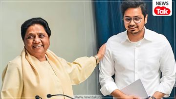 मायावती- आकाश आनंद मायावती- आकाश आनंद
