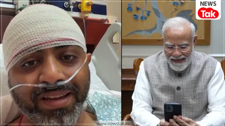 जिंदगी और मौत की जंग के बीच पढ़ रहे थे हनुमान चालीसा, पीएम मोदी ने कैप्टन स्मित की बहादुरी को किया सलाम PM Modi Praises Captain Smit