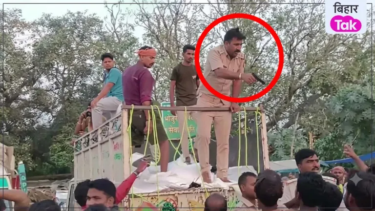 Bihar Flood: बाढ़ पीड़ितों पर पिस्तौल तानने वाले SHO संग्राम कुमार सिंह कौन हैं? 6 महीने पहले मिली थी मकेर थाने की कमान NewsTak