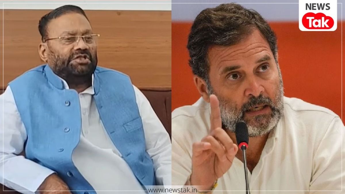 स्वामी प्रसाद मौर्य- राहुल गांधी 