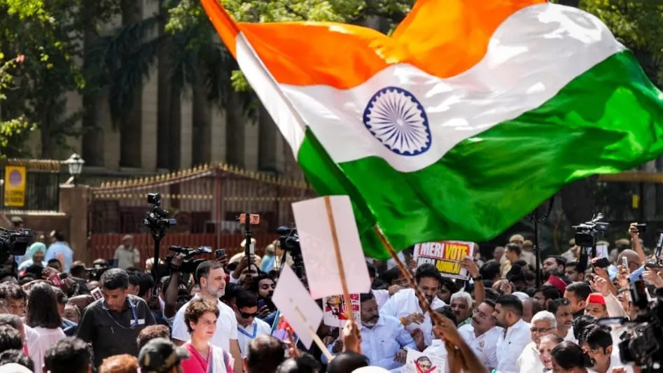INDIA bloc protest