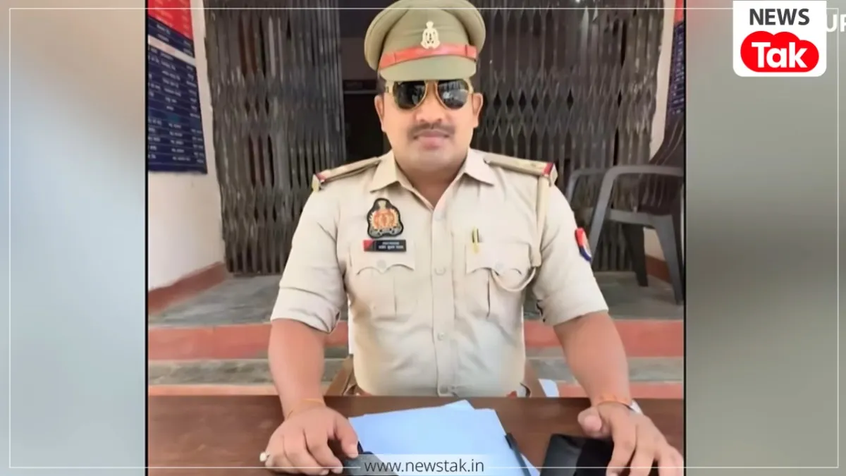 दरोगा प्रमोद यादव ने पहलवान को हवा में उठाकर पटका.