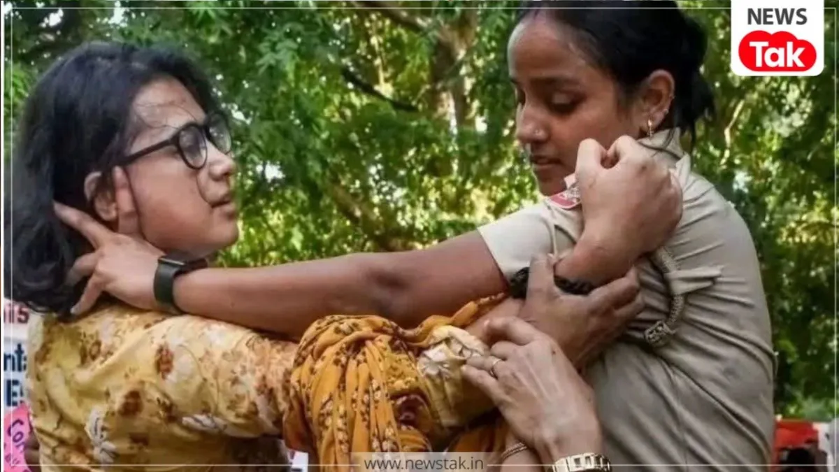 Neha Bora Police Clash