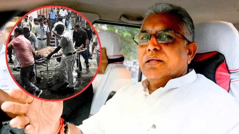 कोलकाता भगदड़ पर मंत्री दिलीप घोष का बयान, बोले- कभी-कभी ऐसे हादसे हो जाते हैं Kolkata stampede