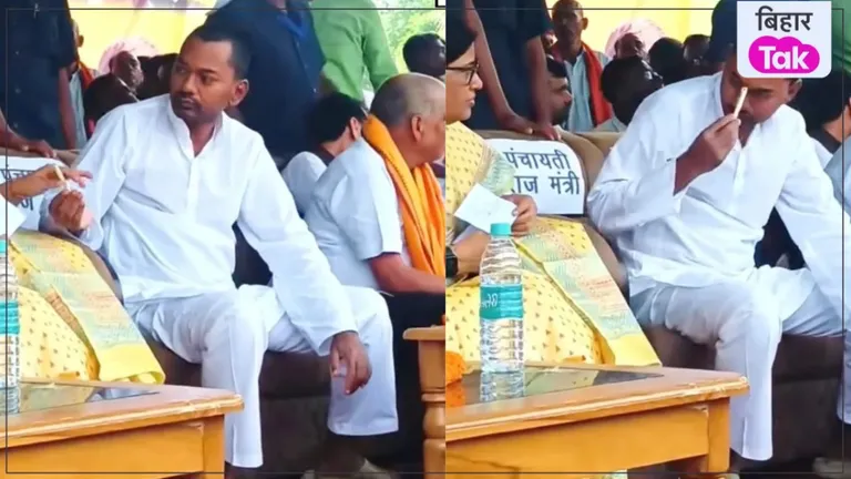 निशांत कुमार का ये अंदाज जीत लेगा दिल! कलम उठाकर माथे से लगाया NewsTak