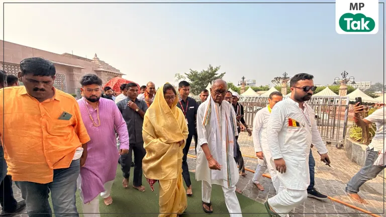 दिग्विजय सिंह की 950 किमी लंबी 'सत्य सनातन स्वाभिमान यात्रा', इस रूट से गुजरेगी यह पूरी यात्रा Digvijay Singh