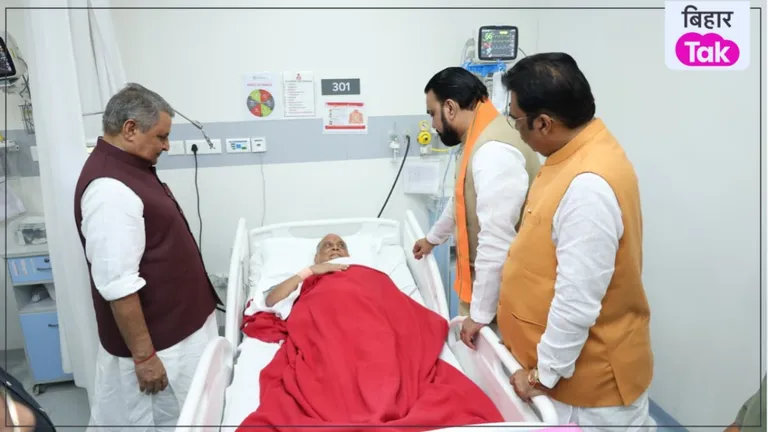 नीरज कुमार से मिलने पहुंचे CM सम्राट चौधरी, अनंत सिंह ने कहा- नाटक कर रहे हैं नीरज CM Samrat Choudhary meets neeraj kumar
