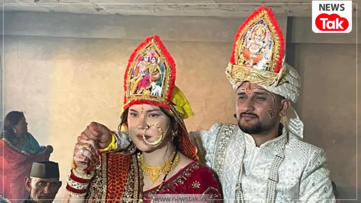 थाईलैंड की मोराया ने बागेश्वर के  नवीन रचाई शादी