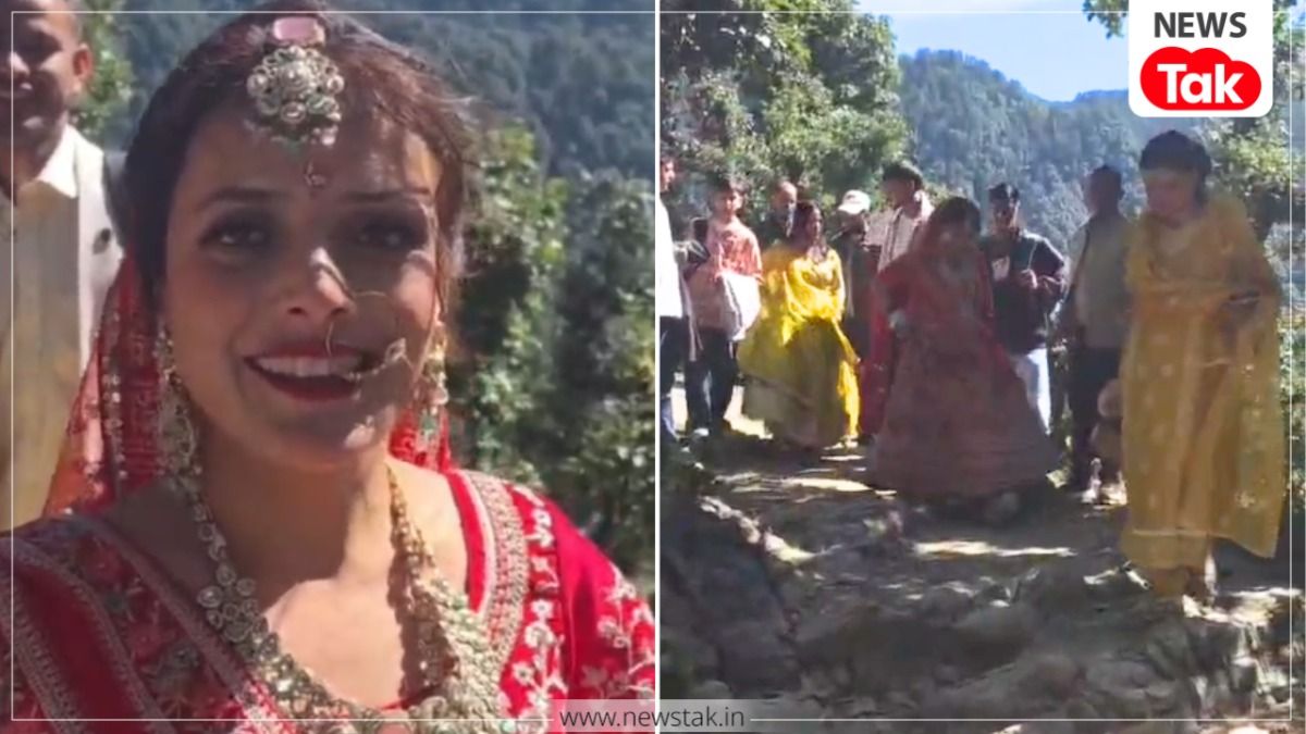 Uttarakhand dulhan viral video