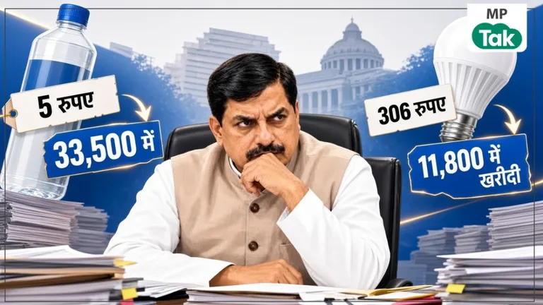 ₹5 का फिनाइल ₹33,500 में, ₹306 की LED ₹11,800 में खरीदी, अब सीएम मोहन यादव का एक्शन शुरु, 392 अधिकारी नपेंगे ? MP News: मोहन यादव सरकार का बड़ा एक्शन, सरकारी खरीद में गड़बड़ी पर 392 अधिकारी-कर्मचारी रडार पर